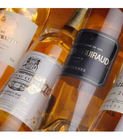 Sauternes 1ers crus classés tasting case 2007