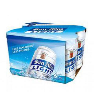 can light beer 6's